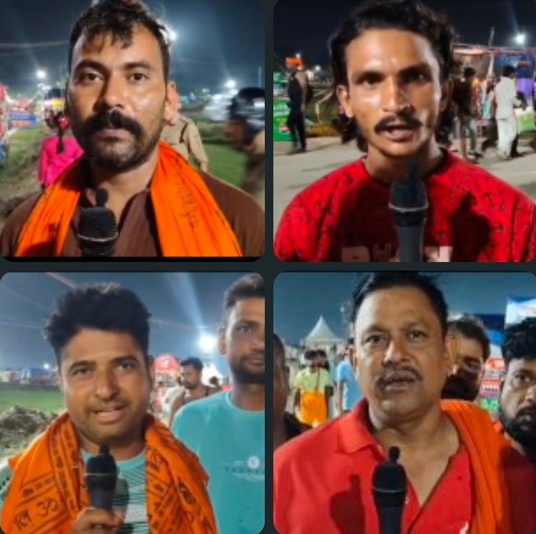 हरिद्वार से बड़ी खबर…..कांवड़ यात्रा में उमड़ा आस्था का सैलाब, व्यवस्थाओं से श्रद्धालु खुश….